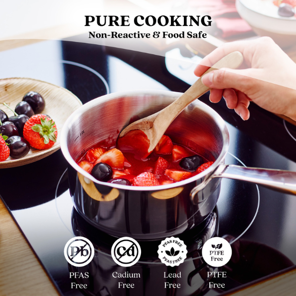 Maestro 1.7 Qt. Saucepan with Lid