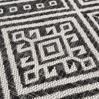 Frankville Black&White All Over Performance Rug