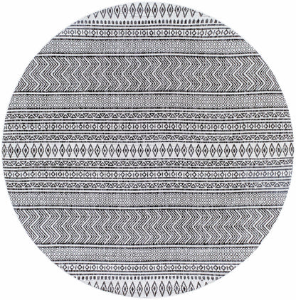 Imboden Black&White Outdoor Rug
