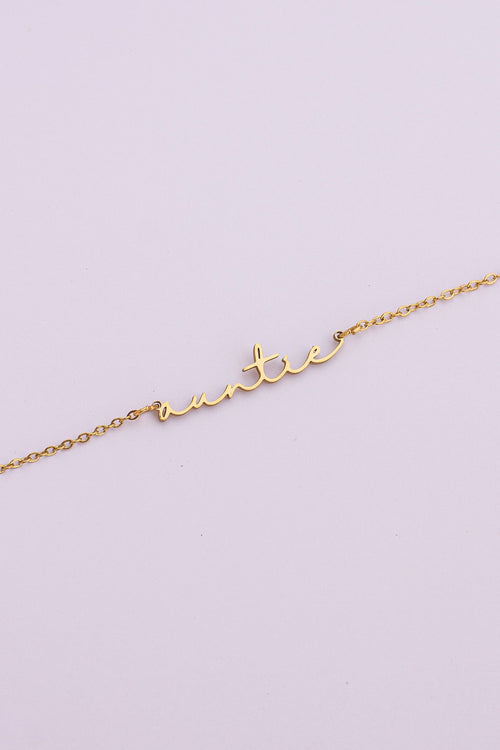 "Auntie" Necklace