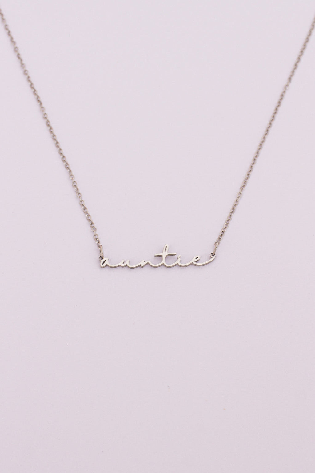 "Auntie" Necklace