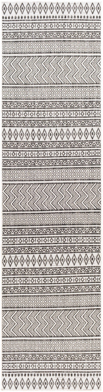 Imboden Black&White Outdoor Rug