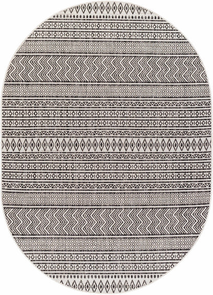 Imboden Black&White Outdoor Rug