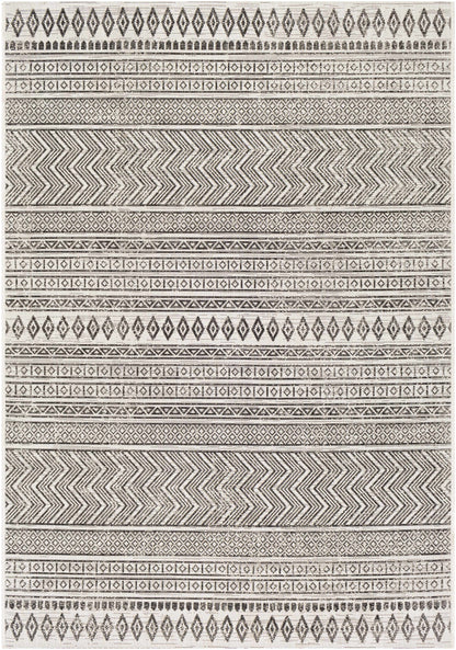 Imboden Black&White Outdoor Rug