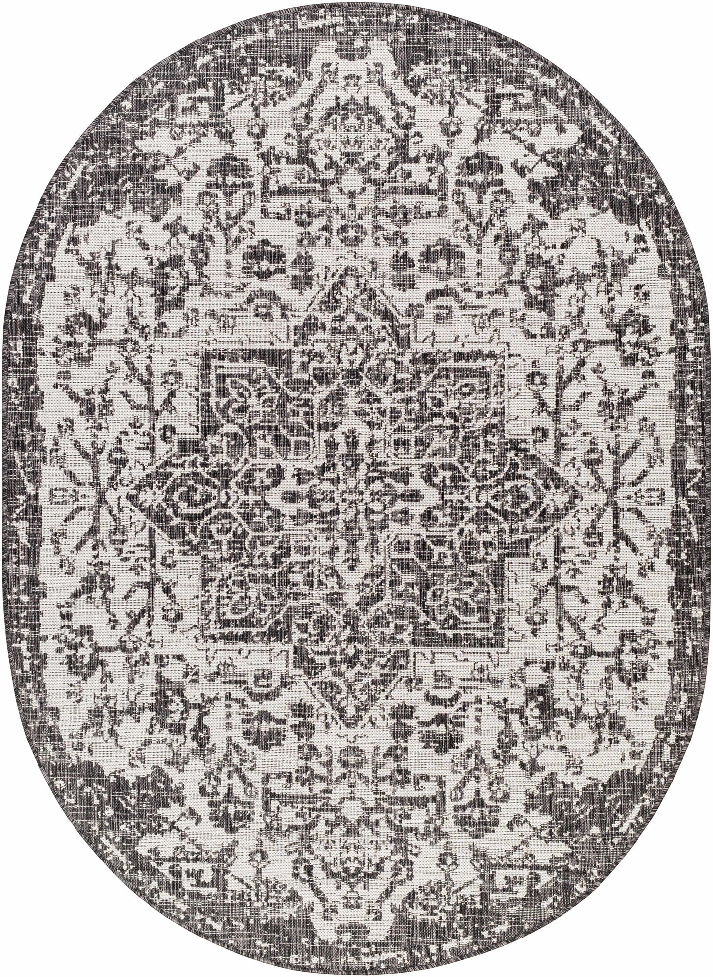 Charcoal Kilmacolm Indoor & Outdoor Rug - Clearance