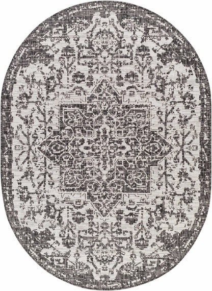 Charcoal Kilmacolm Indoor & Outdoor Rug - Clearance