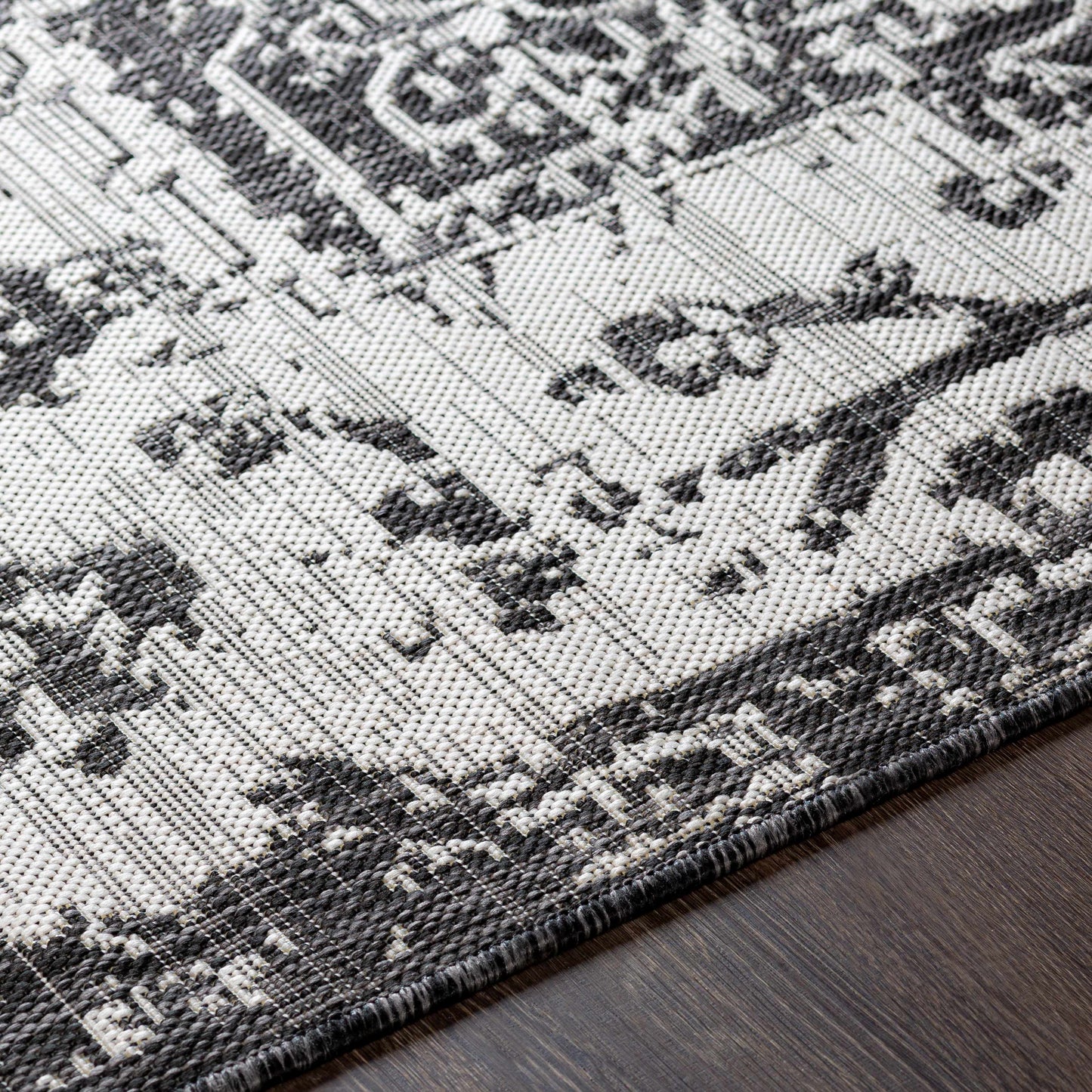 Charcoal Kilmacolm Indoor & Outdoor Rug - Clearance