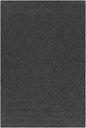 Black Braided Faux Jute Rug