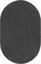 Black Braided Faux Jute Rug
