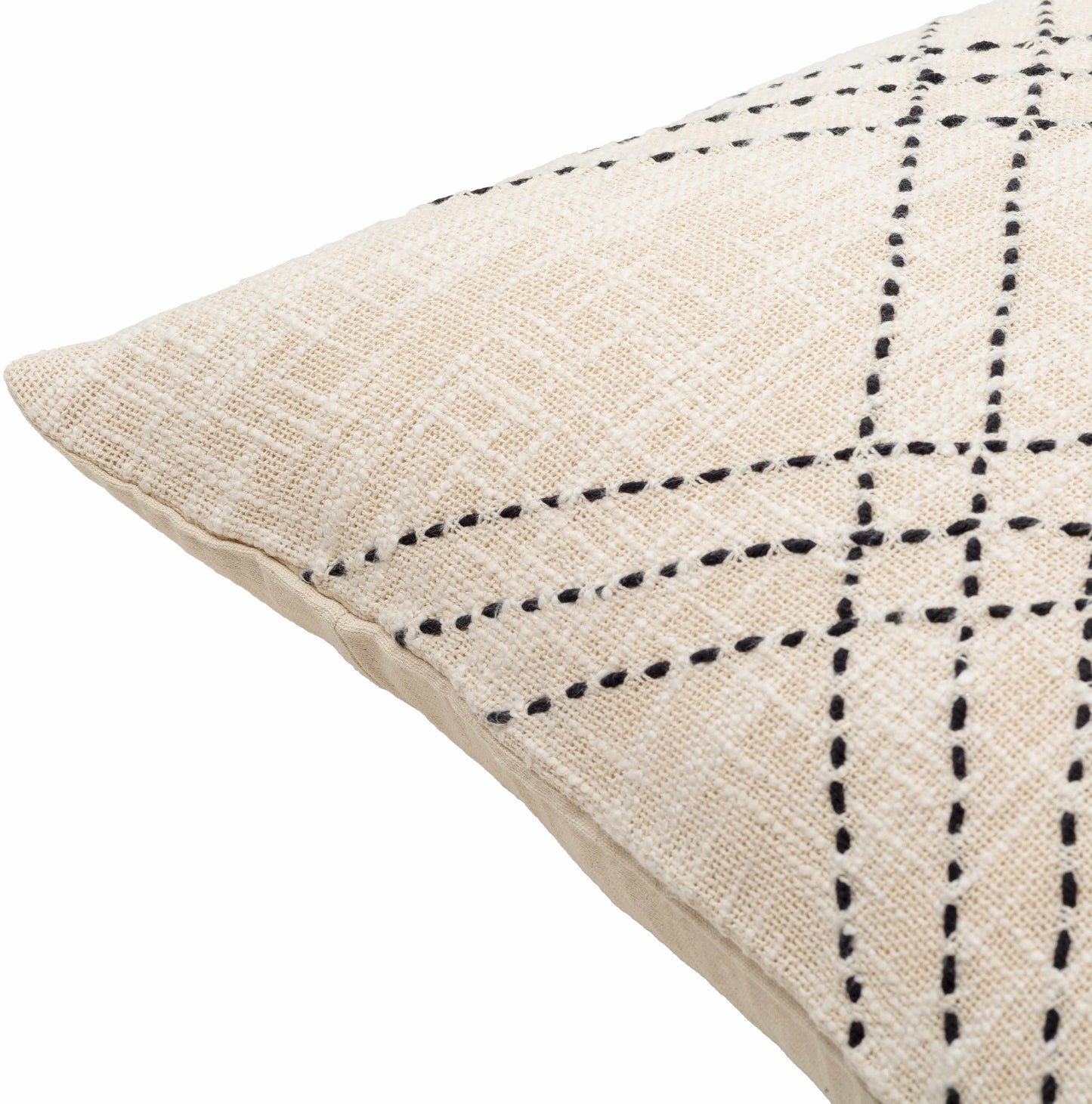 Rafi Cream Accent Pillow